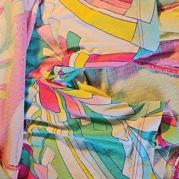 Gottex Multicolor Abstract Pattern Skort. Size Meduim. 5 Pockets. Tennis, Golf. - Picture 2 of 9